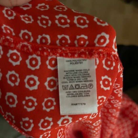 AT Orange blouse - Picture 8 of 10